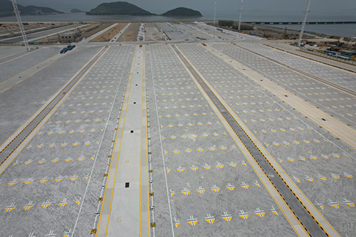 北仑梅山汽车物流园区堆场工程