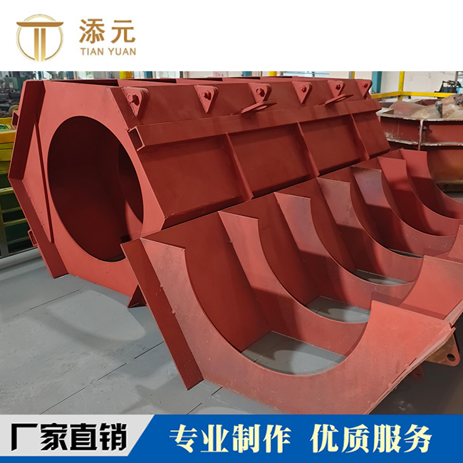 上海6连空心螺母块 钢模具