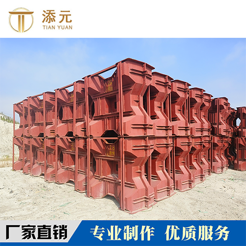 上海四脚空心块 钢模具
