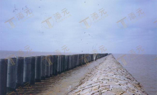 2000年 南汇东滩促淤围垦二期工程五标